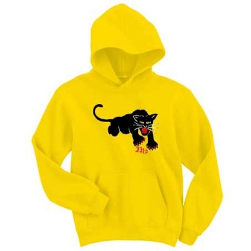 black panther cat 332a hoodie