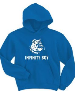 infinity boy bulldog hoodie