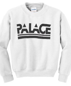 palace font sweatshirt