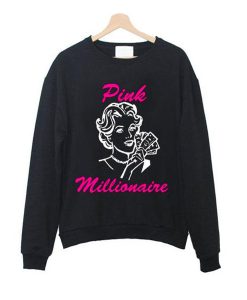 pink millionaire sweatshirt