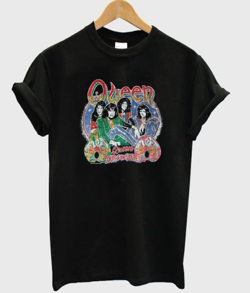 queen tour of the state t-shirt