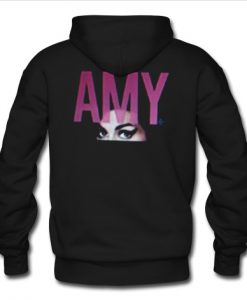 AMY graphic hoodie back