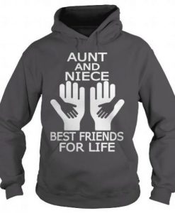 Aunt And Niece Best Friends Hoodie