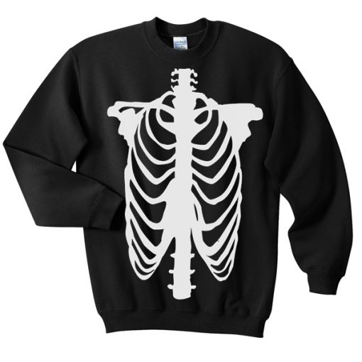 Chest Skeleton Sweatshirt