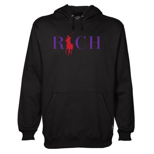 Country Club Rich Black Hoodie