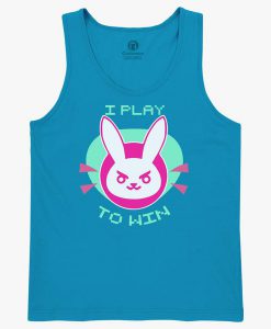 D Vunny I Play To Win Tank Top