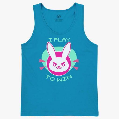 D Vunny I Play To Win Tank Top