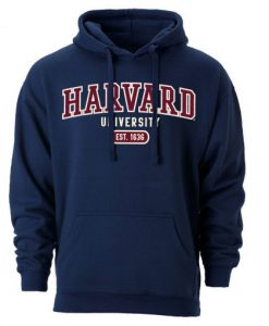 Harvard Premium Hoodie Navy