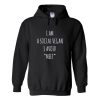 I am a social vegan I avoid meet Hoodie