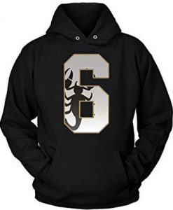 Legend Drake Scorpion 6 OVO Rap Hoodie