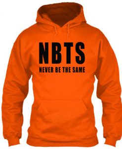 Nbts Never Be The Same Safety Orange Hoodie