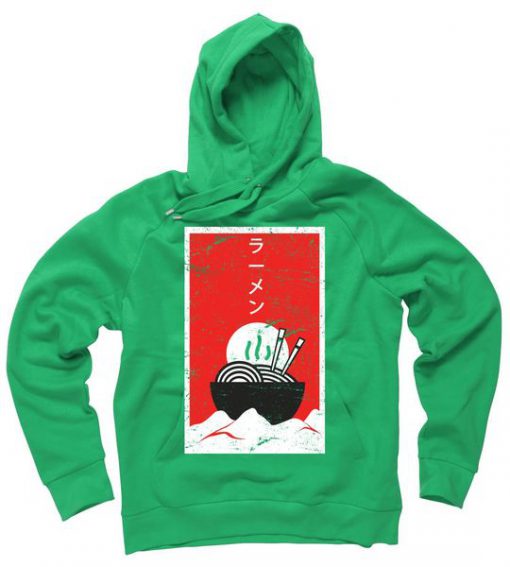 Ramen Noodles Retro Hoodie