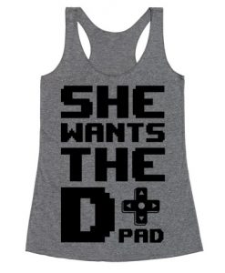 She Wants The D Pad Tank Top