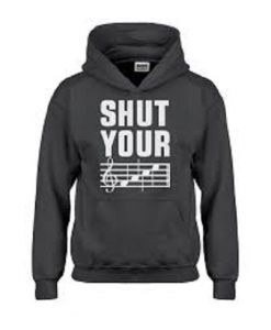 Shut Your Face Graphic Hoodie