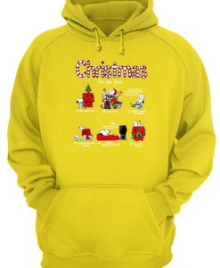 Snoopy Christmas To Do List Hallmark Channel Hoodie