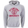 Stanford University Logo Grey Hoodie