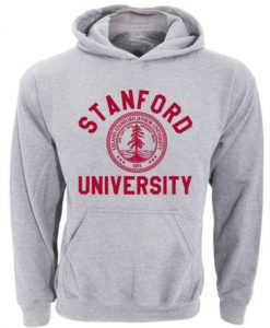 Stanford University Logo Grey Hoodie