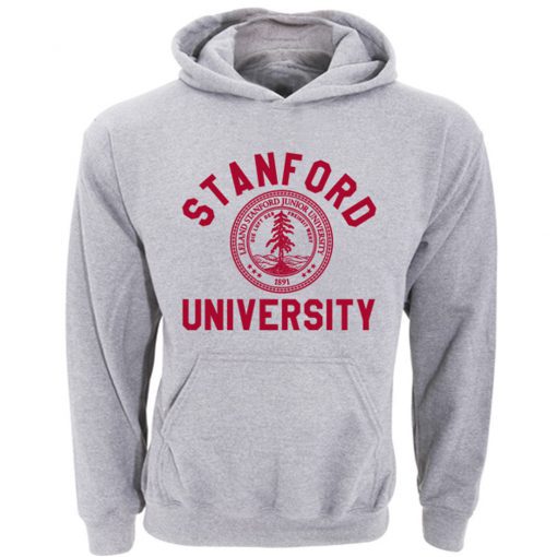 Stanford University Logo Grey Hoodie