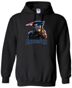 Tom Brady Thanos Infinity Gauntlet Patriots Hoodie