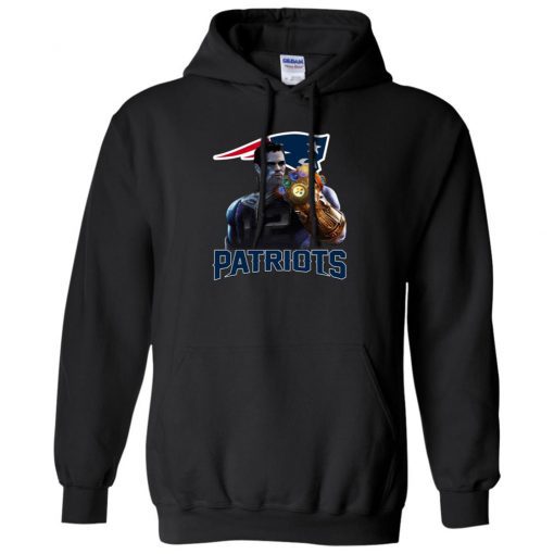 Tom Brady Thanos Infinity Gauntlet Patriots Hoodie