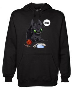 Toothless Dragon Miaou Hoodie