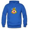 Triangle Eyes Graphic Hoodie