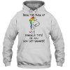 Unicorn Back The Fuck Up Sparkle Tits Hoodie
