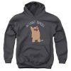 We Bare Bears Internet Famous Youth Charcoal Hoodie
