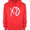 X Love O logo hoodie