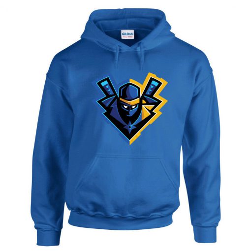 ninja fortnite hoodie blue