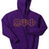 Omega Psi Phi Greek Letter Hoodie