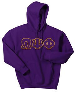 Omega Psi Phi Greek Letter Hoodie