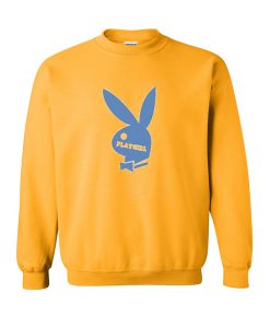 play girl yellow sweatshirt