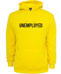 unemployed font Hoodie