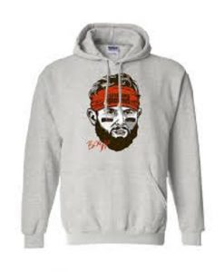 Baker Mayfield Face Hoodie