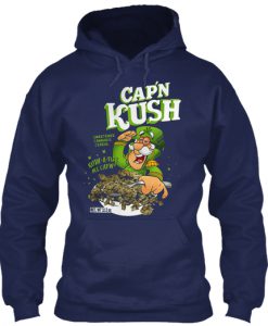 Cap'n Kush Cannabis Cereal Hoodie