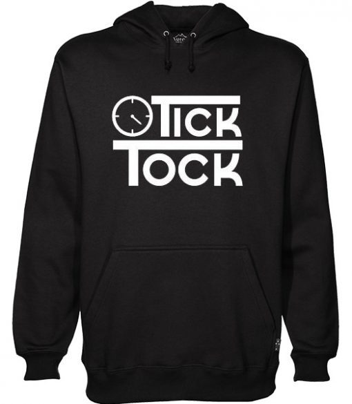 TICK TOCK Clock Hoodie