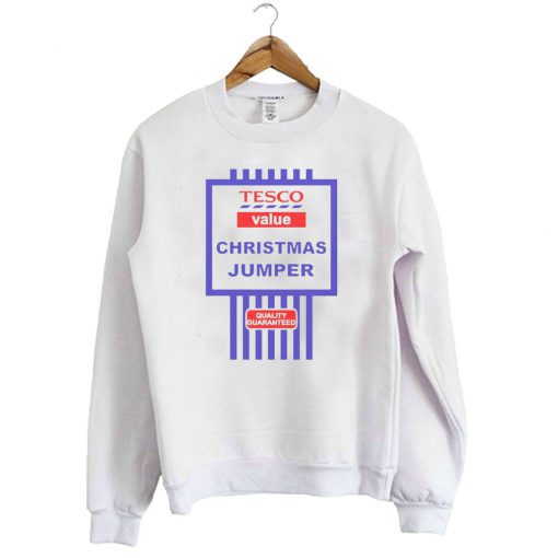 Tesco Value Christmas Jumper Sweatshirt