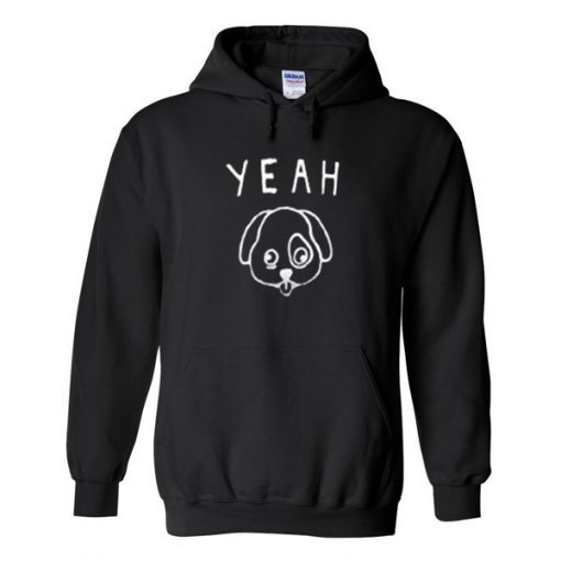 Yeah face dog Hoodie