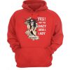 Yes i am the crazy skull lady Hoodie