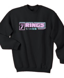 7 Rings Ariana Grande Sweatshirt