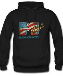 American flag USA Maga country hoodie