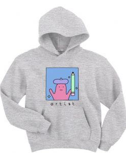 Artist Funny Graphic Hoodie