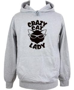 Crazy Cat Lady Graphic Hoodie