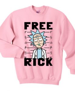 Free Rick Graphic Sweatshirt