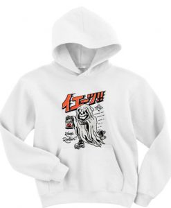 Keep Rollin roller skate ghost Hoodie