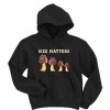 Mushroom size matters hoodie