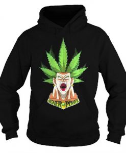 Songoku weed hight power hoodie