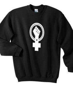 female symbol feminist sweatshirt