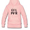 grl pwr logo hoodie